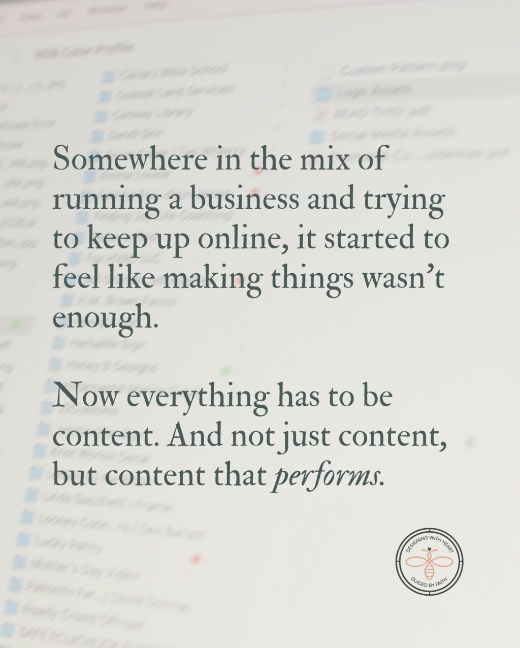 Instagram post from honeybprintnpixel. This post is in position 4.